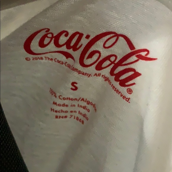 Long sleeve coca-cola crop top - Picture 3 of 3